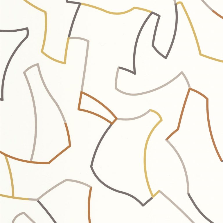 Обои Casadeco COLOR GAME Maze game Ocre (арт. 200611212)