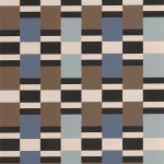 Обои — Casadeco — COLOR GAME — Chess game — Marron / bleu (арт. 200622626)