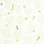 Обои Casadeco ONCE UPON A TIME 2 Tropical birds Vert amande (арт. 200787117)