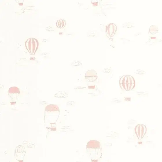 Обои - Casadeco - ONCE UPON A TIME 2 - Balloons in the clouds - Rose blush (арт. 200854334)