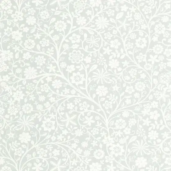Обои - Casadeco - ONCE UPON A TIME 2 - Poetic flowers - Bleu doux (арт. 200836442)