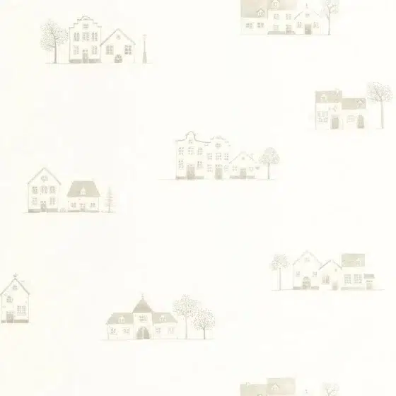 Обои - Casadeco - ONCE UPON A TIME 2 - Walk in the village - Lin (арт. 200841221)