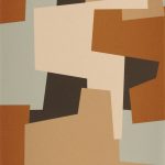 Обои — Casadeco — COLOR GAME — Graphic game — Terre de sienne (арт. 200603223)