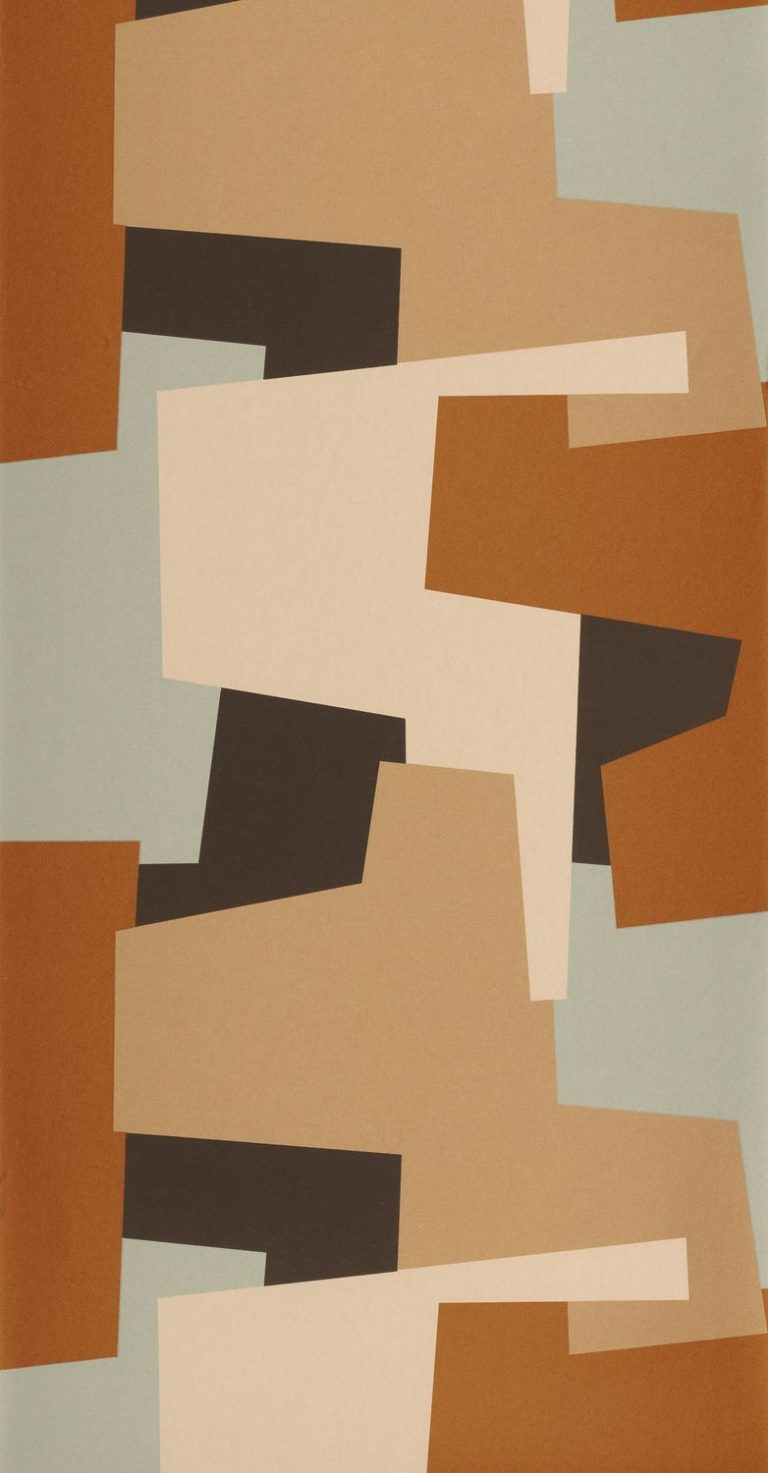 Обои — Casadeco — COLOR GAME — Graphic game — Terre de sienne (арт. 200603223)