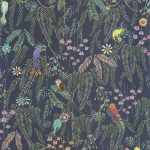 Обои — Casadeco — ONCE UPON A TIME 2 — Tropical forest — Multico fond encre (арт. 200756909)