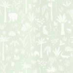 Обои — Casadeco — ONCE UPON A TIME 2 — Poetic jungle — Bleu lagon (арт. 200766202)