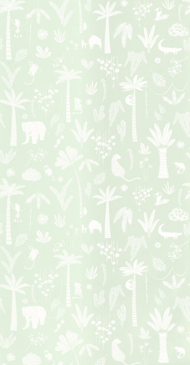 Обои — Casadeco — ONCE UPON A TIME 2 — Poetic jungle — Bleu lagon (арт. 200766202)