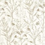 Обои — Casadeco — SENTIER DES DUNES — Prairie — Olive (арт. 200957261)