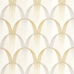 Обои — Casadeco — ANNEES FOLLES — Entree des artistes — Blanc calcaire / gris (арт. 201041921)