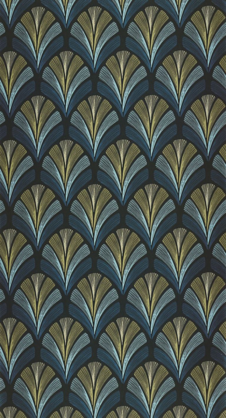 Обои — Casadeco — ANNEES FOLLES — Folies st james — Bleu orage (арт. 201056944)
