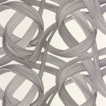 Обои — Casadeco — ANNEES FOLLES — Shimmy — Noir fusain / lin (арт. 201069271)