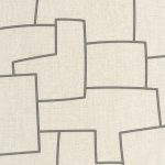 Обои — Casadeco — MATERA — Inca — Grege / noir (арт. 201121221)