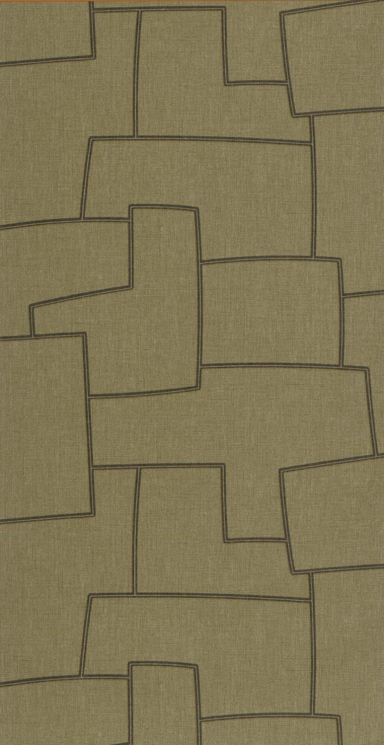 Обои — Casadeco — MATERA — Inca — Vert kaki (арт. 201127575)