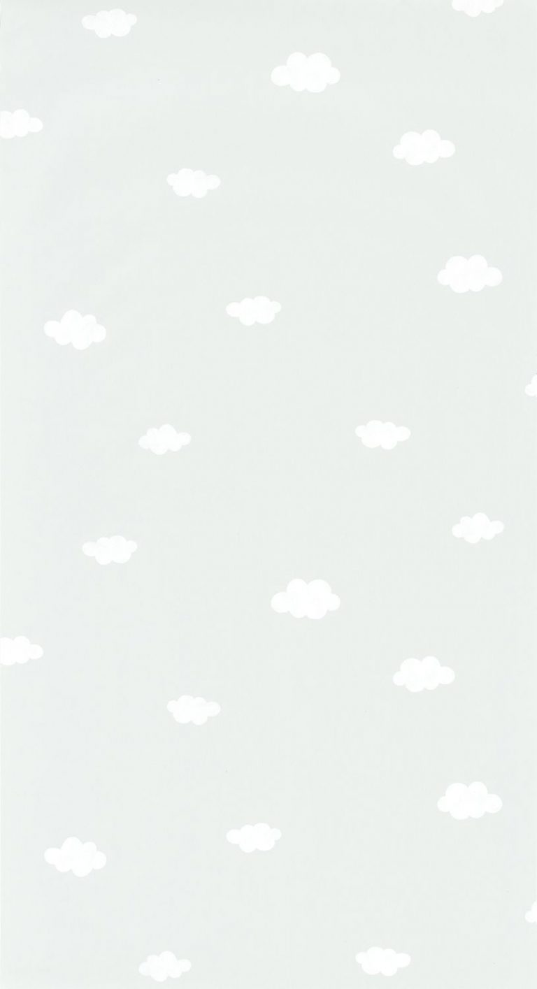 Обои — Casadeco — ONCE UPON A TIME — My little world nuage — Bleu turquoise (арт. 29756549)