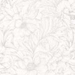 Обои — Casadeco — SO WHITE 4 — Florescence monceau — Blanc (арт. 82350101)