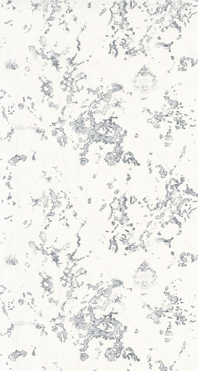 Обои — Casadeco — SO WHITE 4 — Cap vrai — Encre (арт. 83989312)