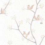 Обои — Casadeco — ROSE & NINO CASADECO — Rose & nino oscar — Beige (арт. 85611028)
