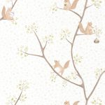 Обои — Casadeco — ROSE & NINO CASADECO — Rose & nino oscar — Vert (арт. 85617110)