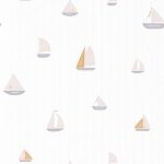 Обои — Casadeco — ROSE & NINO CASADECO — Rose & nino babord — Beige / jaune (арт. 85661222)