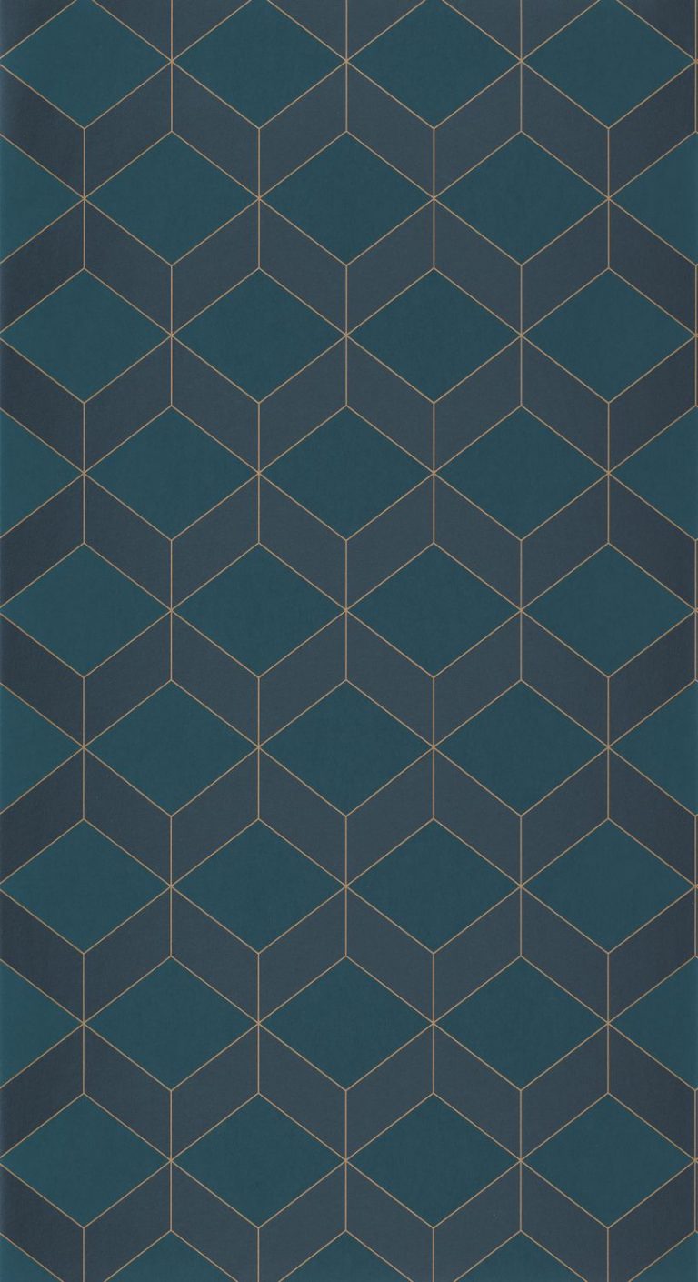 Обои — Casadeco — 1930 — 1930 metro — Bleu (арт. 85686337)