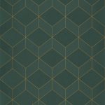 Обои — Casadeco — 1930 — 1930 metro — Vert (арт. 85687517)