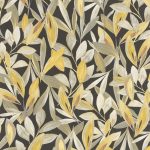 Обои — Casadeco — NICARAGUA — Hojas — Taupe / noir (арт. 85971530)