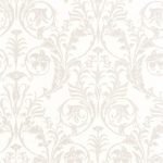 Обои — Casadeco — SO WHITE 4 — Montsegur trianon — Beige/blanc (арт. 86020126)