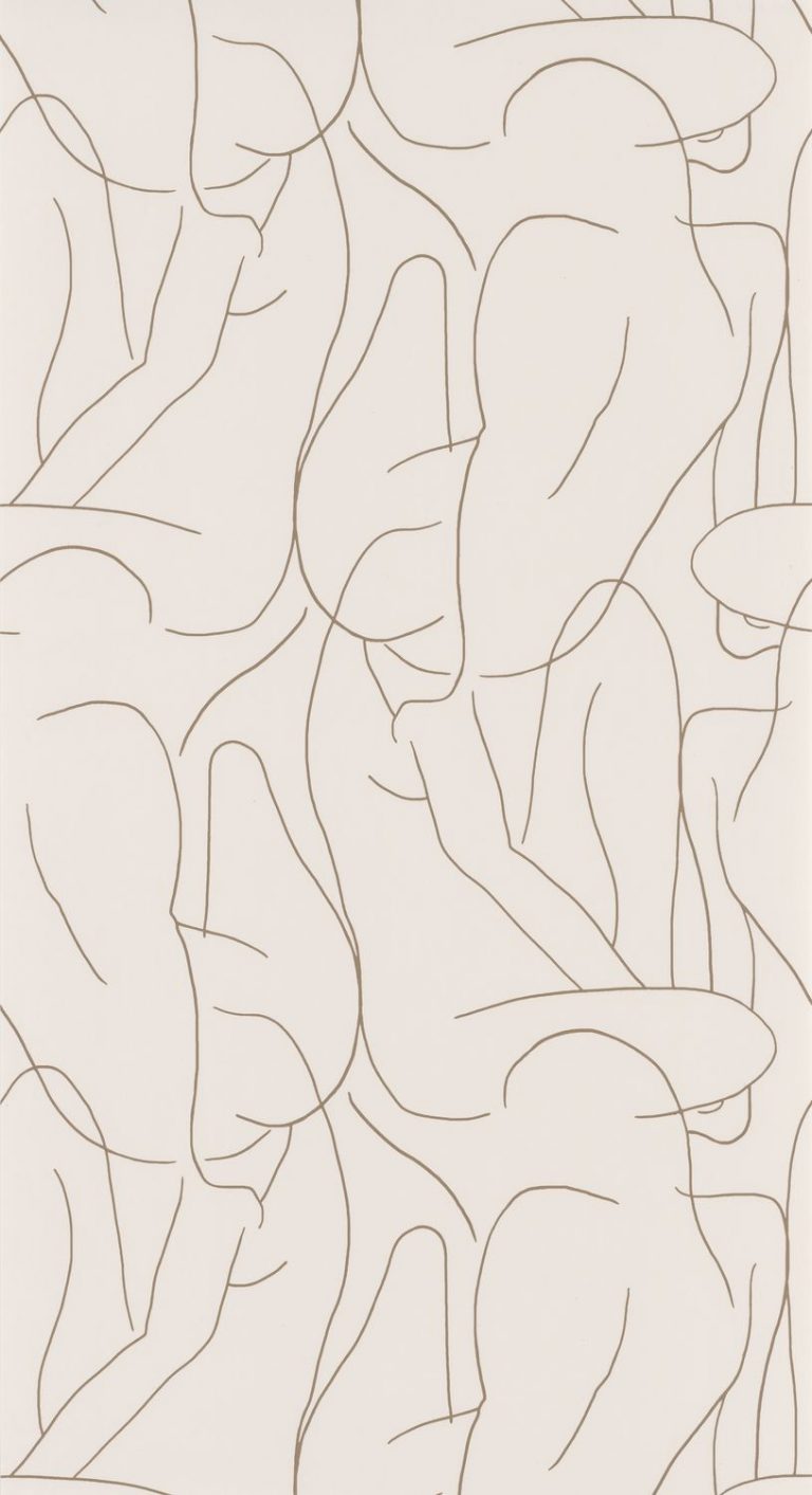 Обои — Casadeco — GALLERY — Academie — Beige / blanc (арт. 86101108)