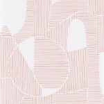 Обои — Casadeco — GALLERY — Graphique — Corail (арт. 86124114)