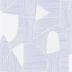 Обои — Casadeco — GALLERY — Graphique — Bleu (арт. 86126320)