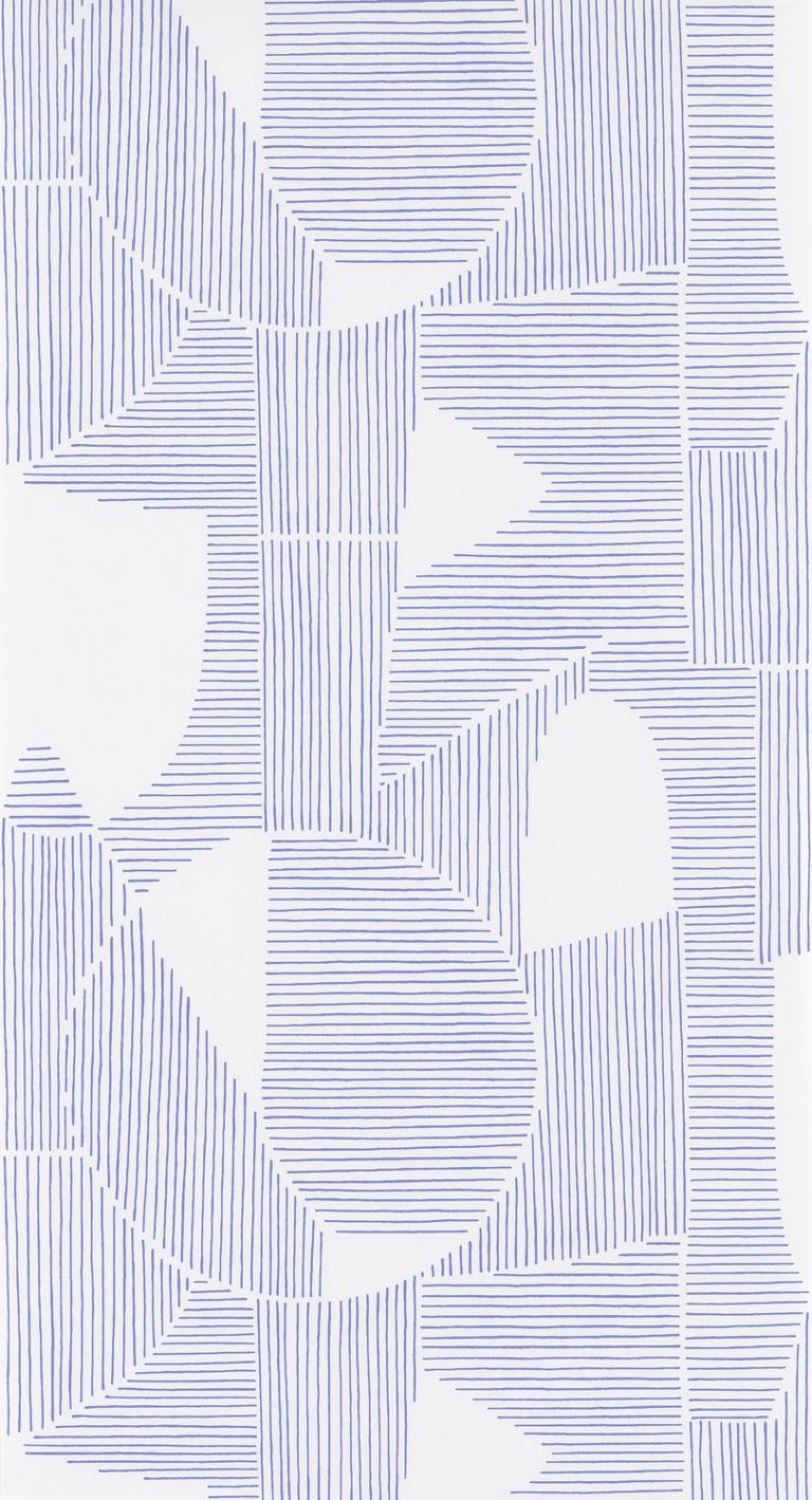Обои — Casadeco — GALLERY — Graphique — Bleu (арт. 86126320)