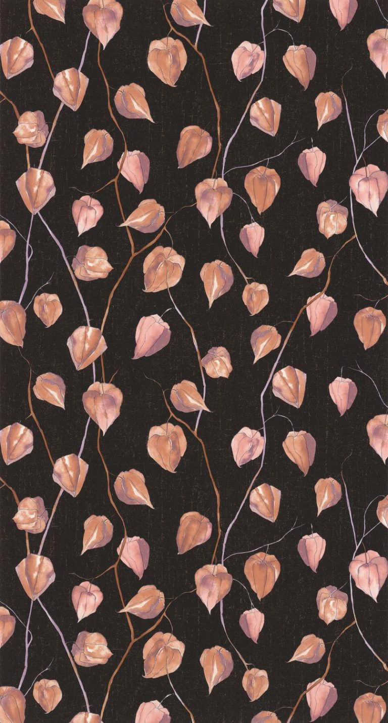 Обои — Casadeco — GINKGO — Lanternes — Orange crepuscule (арт. 86213428)