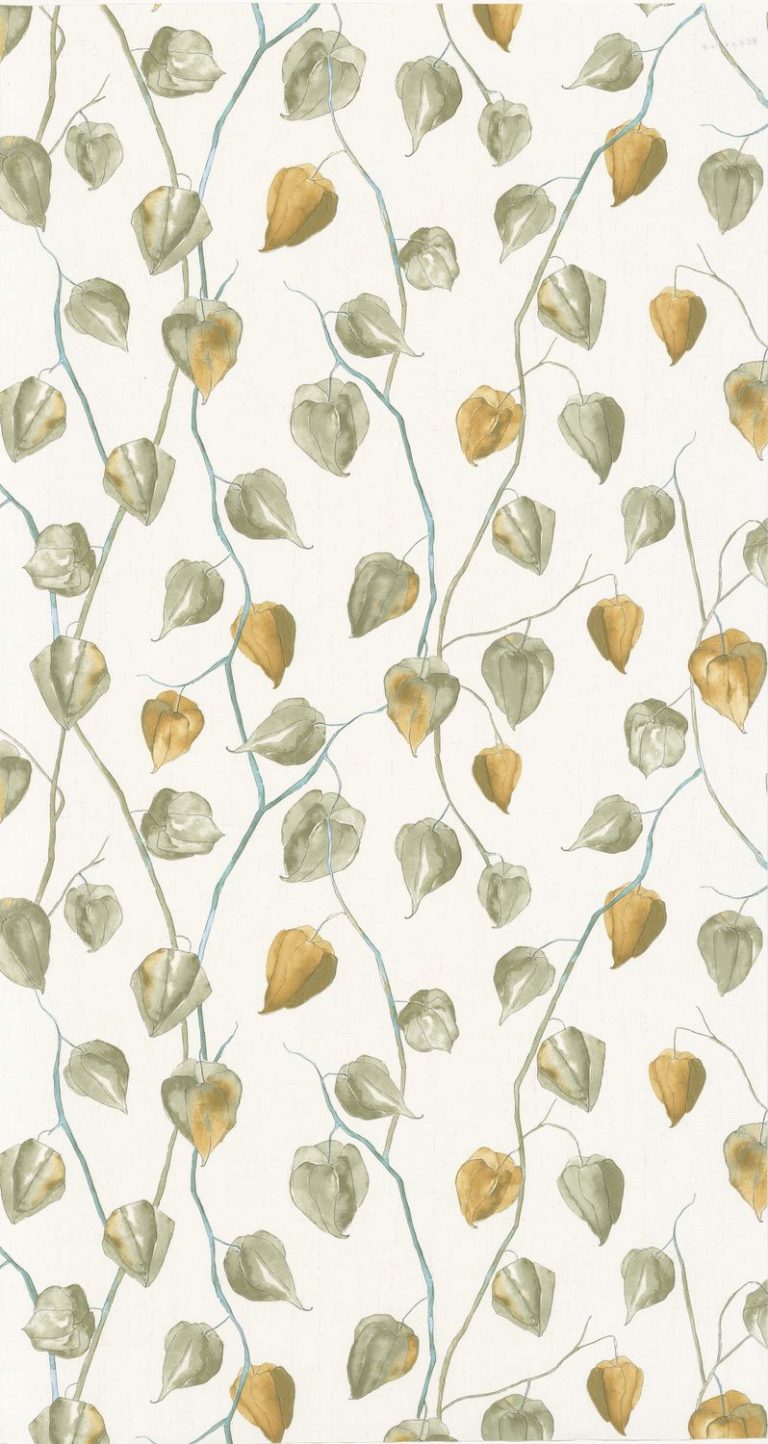 Обои — Casadeco — GINKGO — Lanternes — Vert kaki (арт. 86217107)