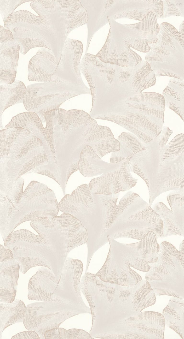 Обои — Casadeco — GINKGO — Biloba — Blanc neige (арт. 86240101)