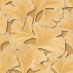Обои — Casadeco — GINKGO — Biloba — Jaune mordore (арт. 86242322)