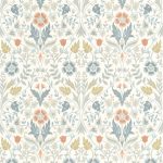 Обои — Casadeco — ARTS & CRAFTS — Archibald — Bleu givre (арт. 86336105)