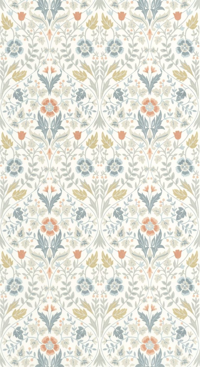 Обои — Casadeco — ARTS & CRAFTS — Archibald — Bleu givre (арт. 86336105)