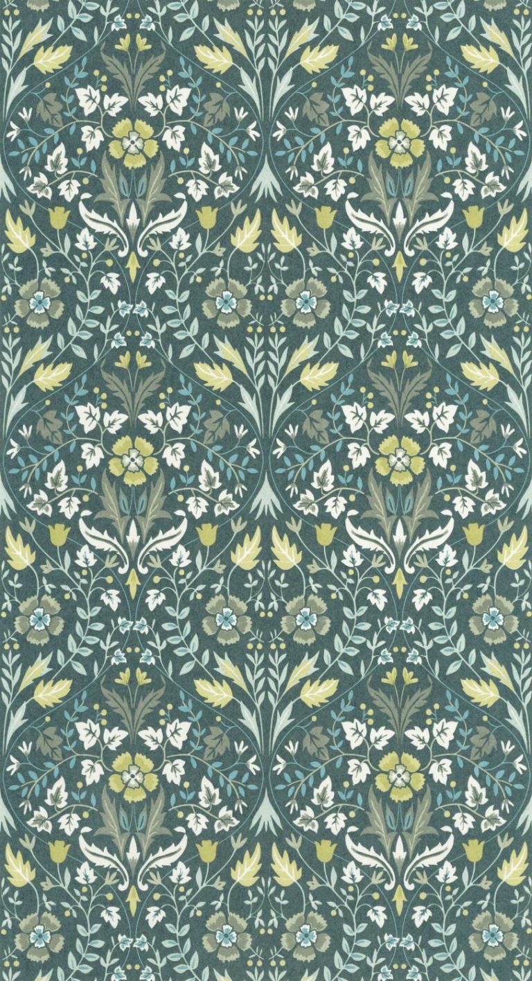 Обои — Casadeco — ARTS & CRAFTS — Archibald — Vert sauge (арт. 86337401)