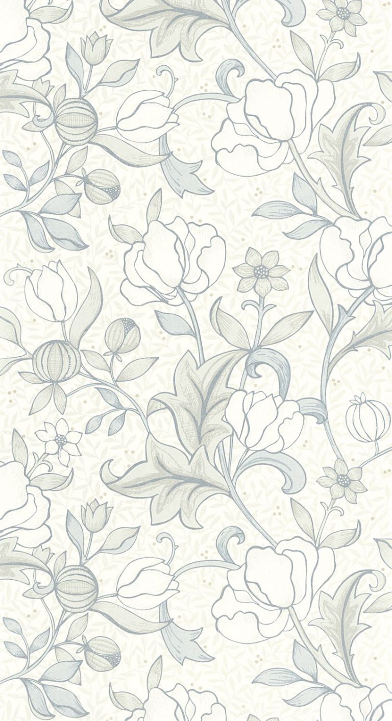 Обои — Casadeco — ARTS & CRAFTS — Isabella — Blanc creuse (арт. 86340218)