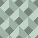 Обои — Casadeco — PERCEPTION — Losange — Vert de gris (арт. 86517217)