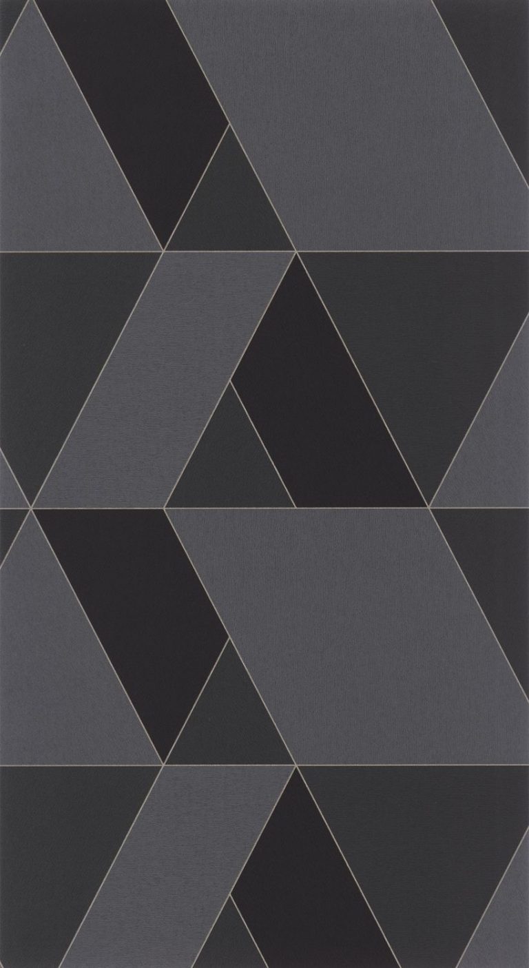 Обои — Casadeco — PERCEPTION — Tangram — Noir graphite (арт. 86529531)