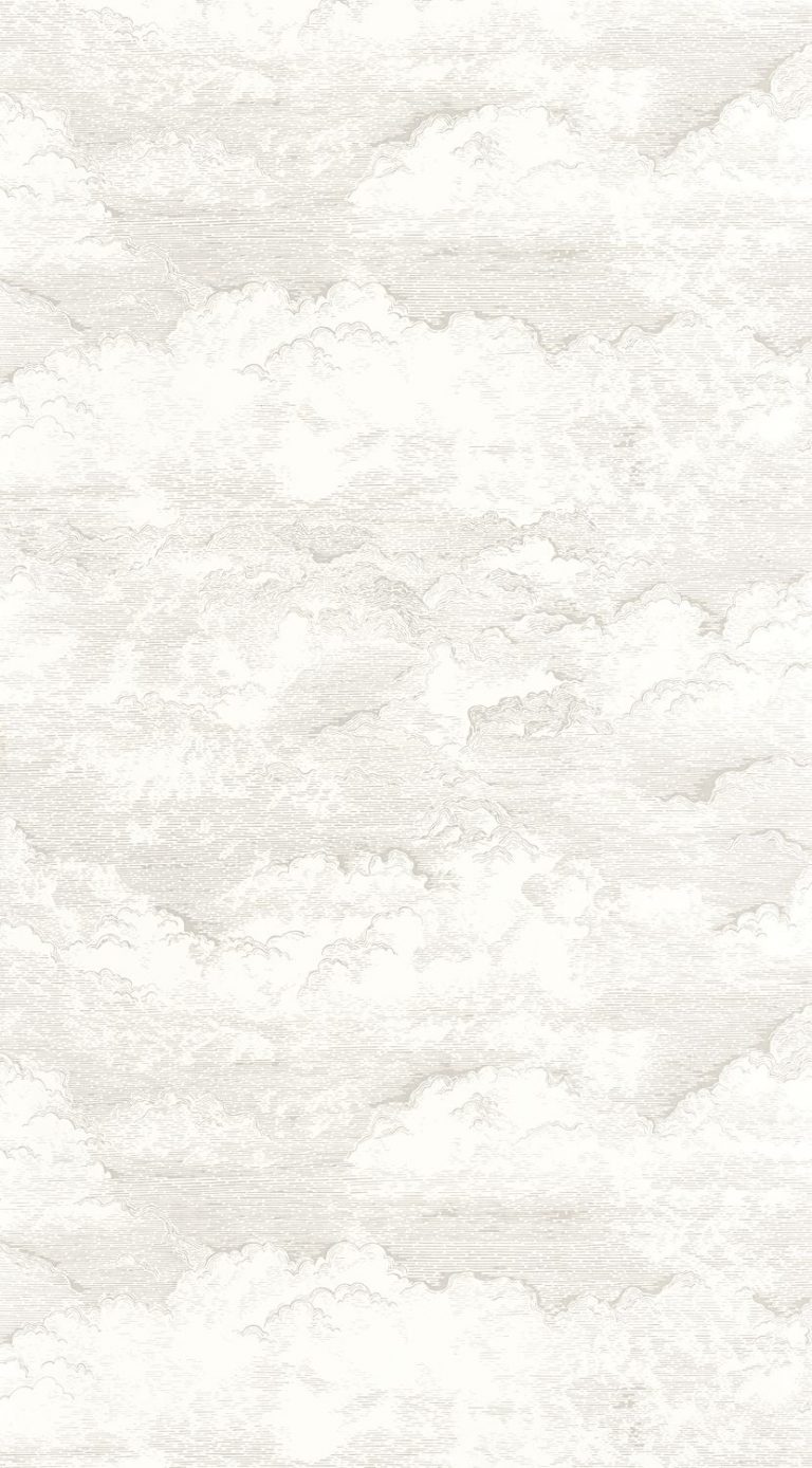 Обои — Casadeco — VOYAGE ONIRIQUE — Songe — Blanc coton (арт. 87271218)
