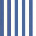 Обои — Casadeco — LES RAYURES — Olympe — Bleu grec (арт. 87436679)