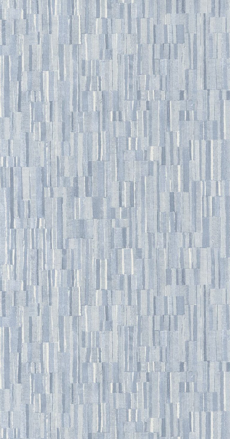 Обои — Casadeco — TEXTILES — Patch denim — Bleu delave (арт. 87526262)