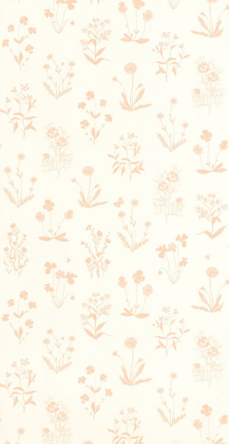 Обои — Casadeco — GARDENS — Herbier — Rose nude (арт. 87624127)