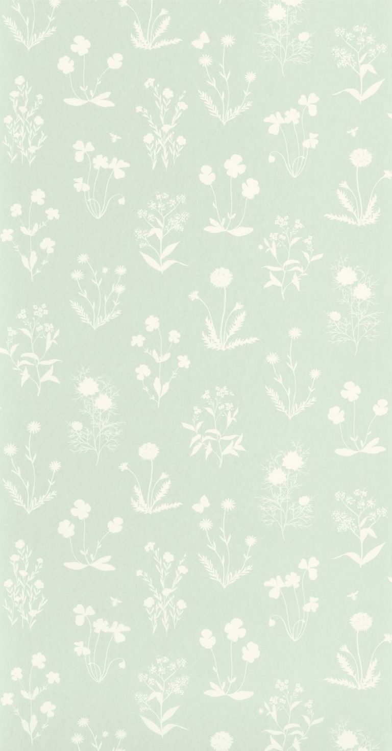 Обои — Casadeco — GARDENS — Herbier — Vert aloe (арт. 87627045)