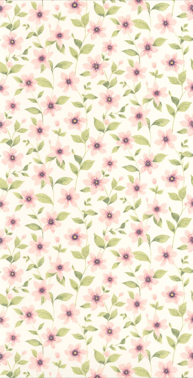 Обои — Casadeco — GARDENS — Clematites — Rose anglais (арт. 87644352)