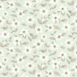 Обои — Casadeco — GARDENS — Clematites — Bleu grise (арт. 87646120)