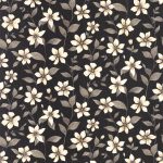 Обои — Casadeco — GARDENS — Clematites — Noir fusain (арт. 87649897)