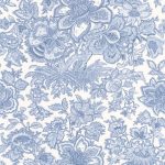 Обои — Casadeco — LES BELLES TOILES DE JOUY — Provence — Bleu porcelaine (арт. 87946252)